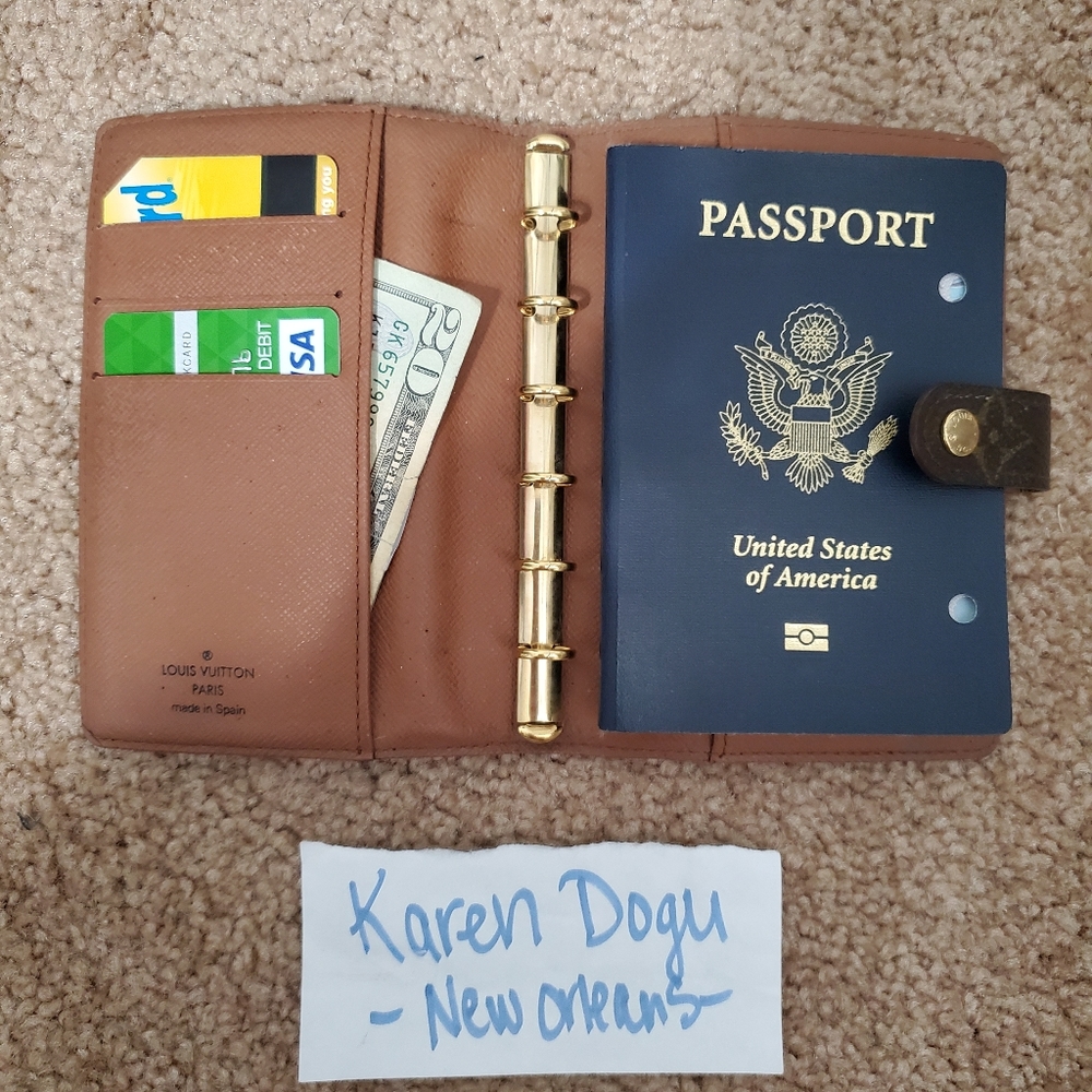 louis vuitton monogram agenda PM